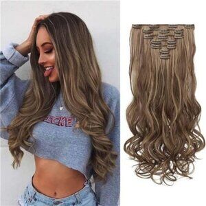 𝅺ladies Clip in Hair Extensions, 06